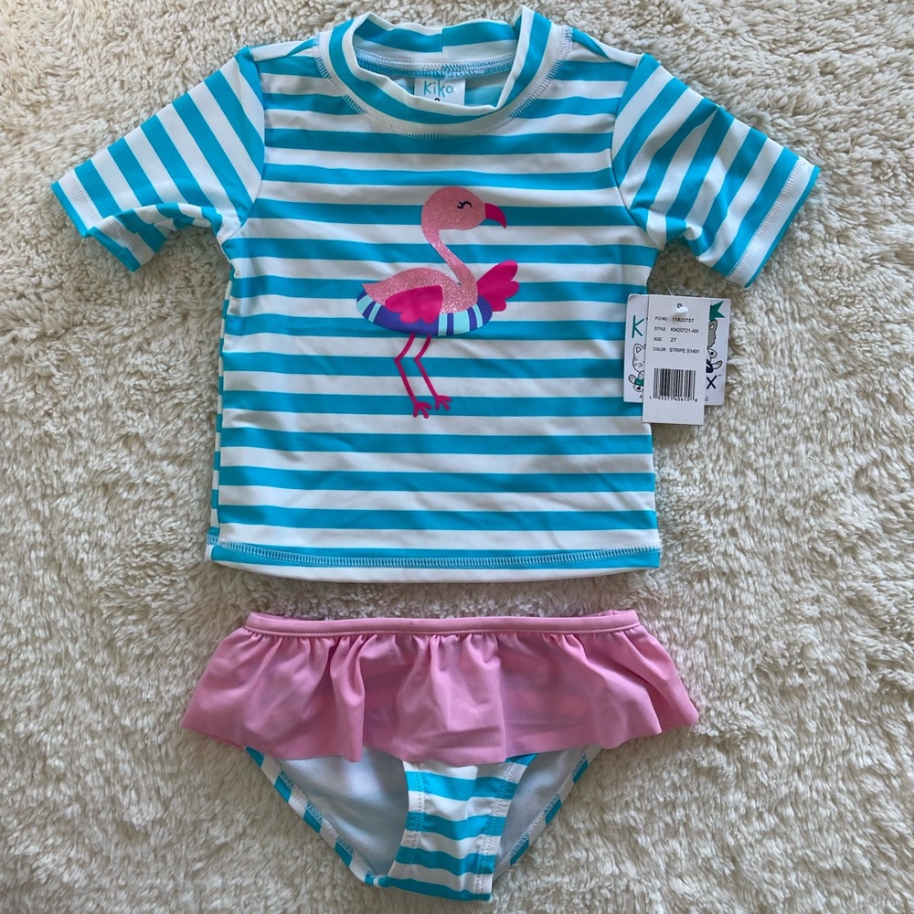 Kiko & Max 2 Piece Swimsuit Sz 2t